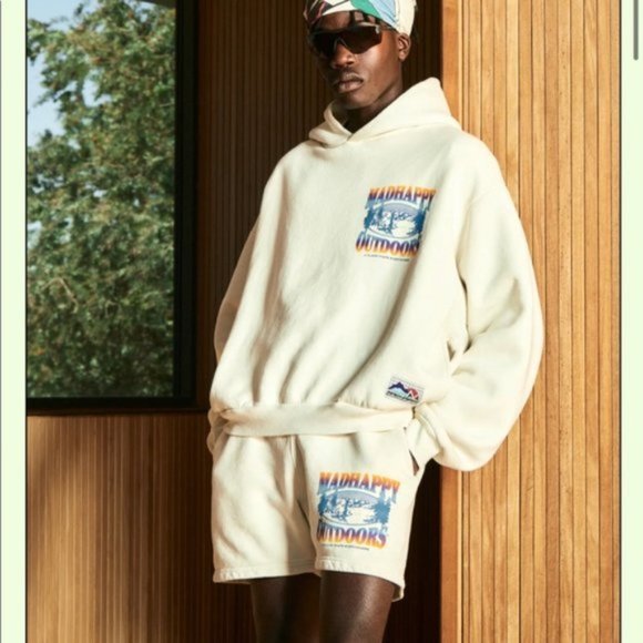 RARE MADHAPPY OUTDOORS SIDE POCKET HERITAGE HOODIE NWT - Picture 2 of 4